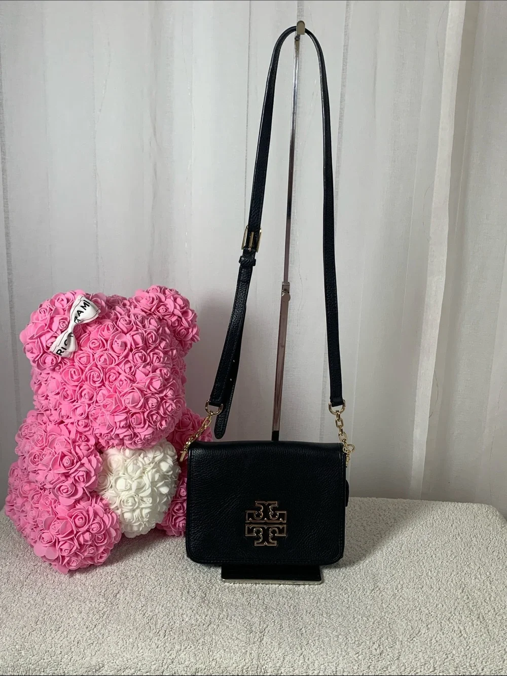 GUC Tory Burch Britten Collection Crossbody Bag
